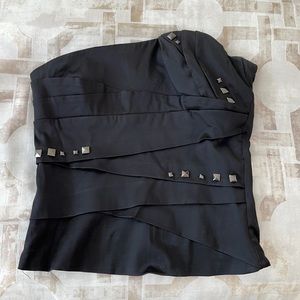Bebe 🖤Black🖤Super Sexy Strapless Bodice Top
